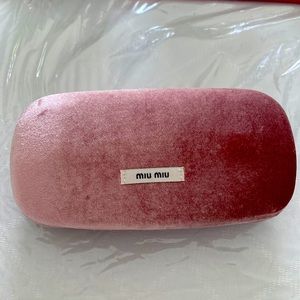 Brand new Miu Miu sunglasses case